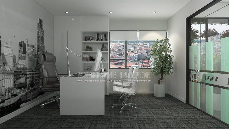 Thiết kế nội thất văn phòng làm việc giáo đốc cao cấp